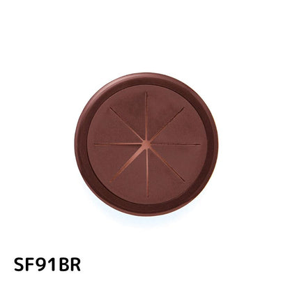 スガツネ(LAMP) (210037256)SF91BR/配線孔キャップ SF91BR