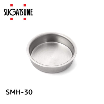 スガツネ(LAMP) ステンレス丸戸引手 ヘアーライン SMH-30