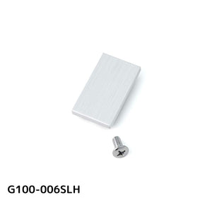 スガツネ工業 G100用正面プレート G100-006SLH シルバー