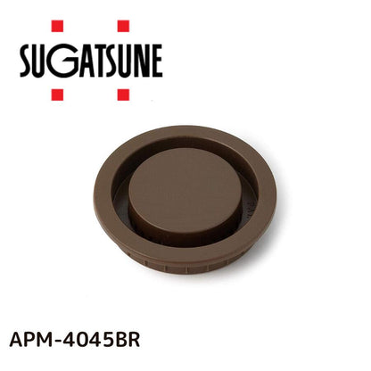 スガツネ工業 ランプ印 プラスチック空気孔 打込みタイプ APM型 APM-4045BR