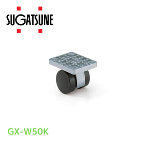 スガツネ工業 ランプ印 キャスター GX-W50K プレートタイプ固定車 GX-W50K