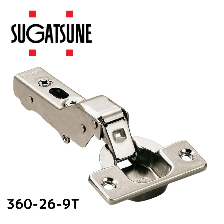 SUGATSUNE スガツネ工業 LAMP 160026838 360-26-9Tラプコン搭載 オリンピア スライドヒンジ 360-26-9T