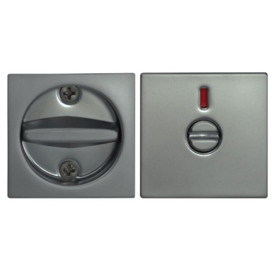 カワジュン アウトセット 引戸錠 40ｍｍ 角型 表示錠   3-KY-18-GQ パールブラック