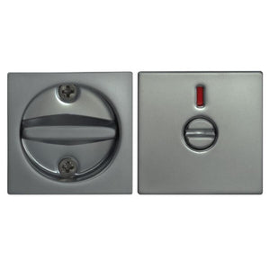 カワジュン アウトセット 引戸錠 40ｍｍ 角型 表示錠   3-KY-18-GQ パールブラック