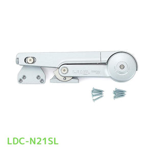 スガツネ工業 ランプ印 ラプコンクローザーLDC-N2シリーズ平座ブラケットストッパーなし / LDC-N21SL