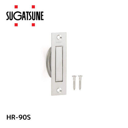 SUGATSUNE スガツネ工業 LAMP 回転取手HR-90S 100-012-614 HR-90S LAMP 全回転取手 ステンレス鋼製 回転取手 サテン仕上 サイズ90mm HR型 取手