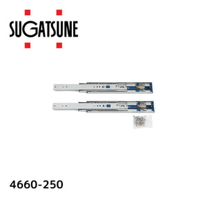 SUGATSUNE スガツネ工業 LAMP プッシュオープンスライドレール4660-250 190-02127