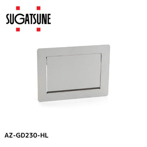 【送料無料】スガツネ工業 AZ-GD230-HL LAMP ソフトクローズ 屑入投入口 ふた付き ゴミ箱 投入口 投入口サイズ234×160 ゴミ入れ 210-017-089