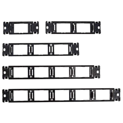 DMF-ES型・DMFH-EA型用プレート取付枠［スガツネ］DMF-B (材料:PPE樹脂) (口数:1口・2口・3口・4口・5口)