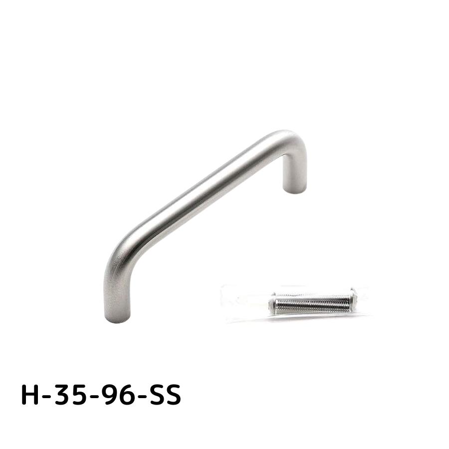 スガツネ(LAMP) 100036723 H-35-96-SS/ステンレス鋼製ハンドル H-35-96-SS