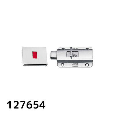 杉田エース スライド表示器 ステンレス 表示器付 ラッチ スライドラッチ 127654