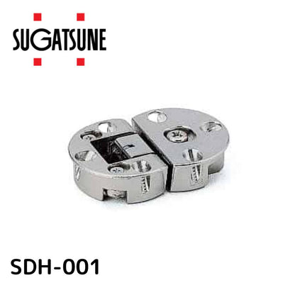スガツネ工業 ドロップ丁番SDH-001型 SDH-001 ニッケルめっき