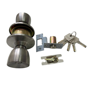 ディンプルキーシリンダー 円筒錠 SEIWAX 玄関用 鍵付き D200-1(T)