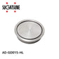 【送料無料】スガツネ工業 AD-GD015-HL / 丸型・ダンパー蓋付 LAMP ステンレス鋼製 ダンパー付屑入投入口 ダストボックス ゴミ箱 フタ ゴミ投入口 ダストシュート ソフトクローズ