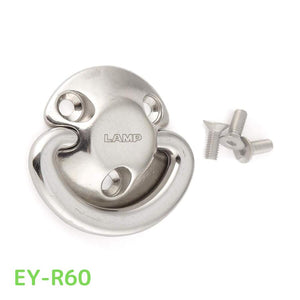 スガツネ工業 LAMP ステンレス製フォールディングパッドアイ EY-R60