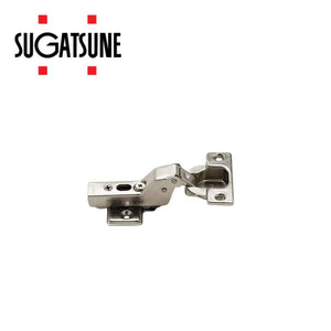 スガツネ工業 [ 360-C26-0T ] LAMP オリンピアスライド丁番 カップ径φ35 キャッチ付き インセット(0mmかぶせ) 【取付ビス付】※座金別売り※