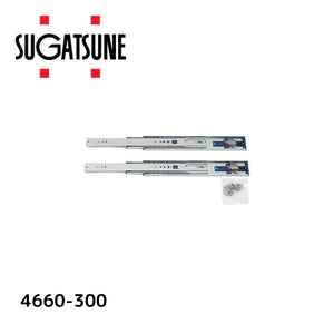 SUGATSUNE スガツネ工業 LAMP プッシュオープンスライドレール4660-300 190-02127