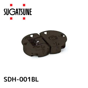 スガツネ(LAMP) ドロップ丁番 ブラック SDH-001BL