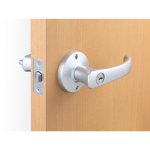 川口技研 TKレバー 鍵付き錠(DT1-5M) シルバー ブラウン ゴールド シリンダー錠 レバーハンドル 子鍵3本付 ドアノブ 交換 レバー バックセット60mm 対応ドア厚26mm～42mm