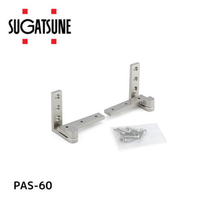 スガツネ工業 ランプ印 Pヒンジアングル正面型 PAS-60 かぶせ扉用 PAS-60