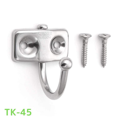 スガツネ工業 LAMP ステンレス製玉付回転フックTK型 110-020-254 TK-45