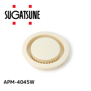 スガツネ工業 ランプ印 プラスチック空気孔 打込みタイプ APM型 APM-4045W