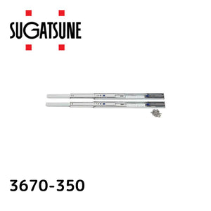 スガツネ工業 3670-350 190027545 3670-350スライドレール