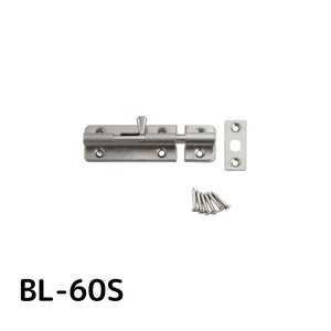 スガツネ工業 ランプ印 ステンレス鋼製 ラッチ bl-s型 バネ入り bl-60s サイズl: