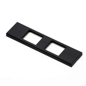 スガツネ(LAMP)樹脂製コンセントプレート［スガツネ］DMF2-EP (色:ブラック・ホワイト・ブラウン) (口数:2口)