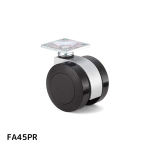 スガツネ工業 キャスターFA45P型 FA45PR ロック機構なし