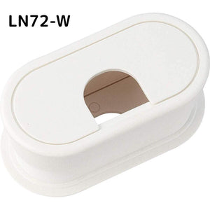 スガツネ(LAMP) 配線孔キャップ はさみ込みタイプ ホワイトLN72-WT