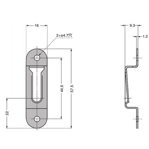 スガツネ(LAMP) 120038034 6063-P250/クリップ 6063-P250