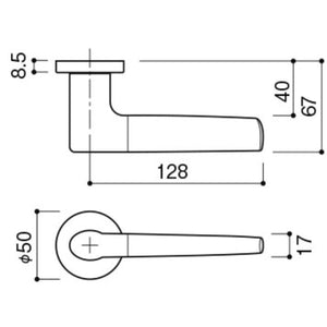 カワジュン レバーハンドルHS カワジュン製レバーハンドル 丸座 KAWAJUN 空錠 表示錠 ドアノブレバー交換修理はDIYで簡単。握り玉からドアレバーに取替えて楽に開閉。トイレ用の錠付きドアグリップやかっこいいシンプルでモダンな取っ手に取り替え