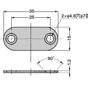 スガツネ工業 受座 MC-YN001U140-059-555 MC-YN001U