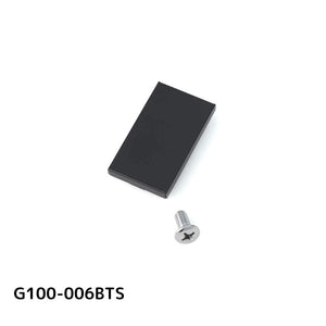 スガツネ工業 ランプ印 100シリーズ G100用 正面プレート G100-006 G100-006BTS 黒