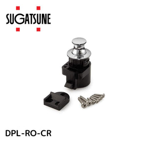 スガツネ工業 デザインプッシュラッチ DPL-RO-CR クロムめっき