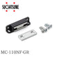 スガツネ工業 MC-110NF / グレー・ホワイト LAMP MC-110NF型 小型 マグネットキャッチ 高吸着力タイプ ネオジウム磁石 MC-110NF-GR MC-110NF-WT