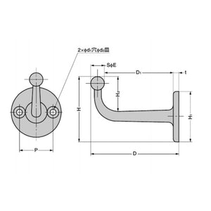 スガツネ工業 LAMP FC50 110026006 FC-50 コートフック SUGATSUNE