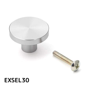 スガツネ工業 EXSEL30 100012082 EXSEL30エクセルつまみ EXSEL30エクセルつまみ EXSEL型 ステンレス調アルマイト処理