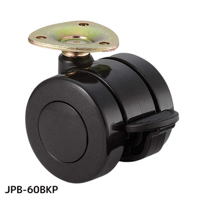 キャスター JP型 プレートタイプ   JPB-60BKP