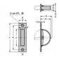 スガツネ工業 LAMP 回転取手HR-110S 100-012-615 HR110S 3278 3769984