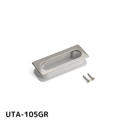 スガツネ(LAMP) (100026734)UTA-105GRステンレス鋼製 空気孔付き埋込取手 UTA-105GR