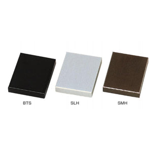 スガツネ工業 GM100用正面プレート GM100-006SLH シルバー 160-083-240