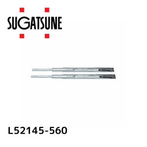 スガツネ工業 スライドレール 190012985 L52145-560スライドレール L52145-560