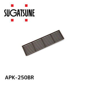 スガツネ工業 ランプ印 プラスチック空気孔 スケアータイプ APK-250型 APK-250BR