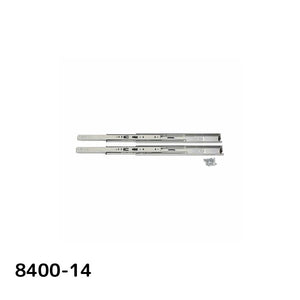 SUGATSUNE スガツネ工業 スライドレール 8400 レール長さ：移動距離：B：C：D：E：F：G：H：I355.6：- 190-110-623 8400-14 | LAMP K&V 建築金物 家具金物 部品 金具 金物 部品交換 スライドレール 完全スライド 取付金具 引き出し チェスト デスク 家具 DIY 3段引