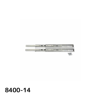 SUGATSUNE スガツネ工業 スライドレール 8400 レール長さ：移動距離：B：C：D：E：F：G：H：I355.6：- 190-110-623 8400-14 | LAMP K&V 建築金物 家具金物 部品 金具 金物 部品交換 スライドレール 完全スライド 取付金具 引き出し チェスト デスク 家具 DIY 3段引
