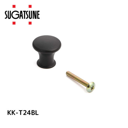 スガツネ(LAMP) つまみ KK-T型 ブラック KK-T24BL