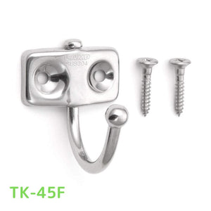 スガツネ工業 TK-45F 110020019 TK-45Fステンレス鋼製玉付回転フック SUGATSUNE ランプ印 フックアーム 抵抗機能付
