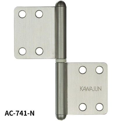 KAWAJUN AC-741-N カワジュン ハタ蝶番Rタイプ AC-741 ドアノブ 河淳 SUSヘアライン
